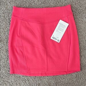 Lululemon pink Scuba Women's Skirt